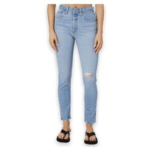 Levi’s Premium Button Fly 501 Skinny Jeans Blue 26